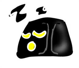 Cincau the black jelly sticker #6724050