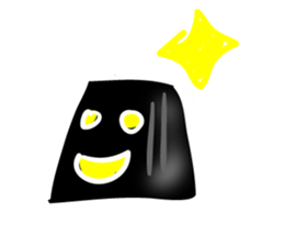 Cincau the black jelly sticker #6724053