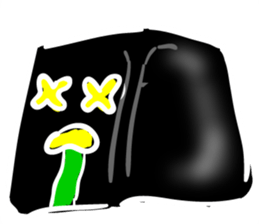 Cincau the black jelly sticker #6724057