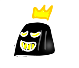 Cincau the black jelly sticker #6724059