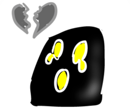 Cincau the black jelly sticker #6724069