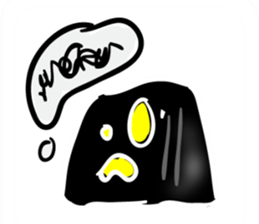 Cincau the black jelly sticker #6724071