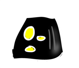 Cincau the black jelly sticker #6724072