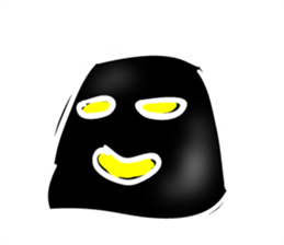 Cincau the black jelly sticker #6724074