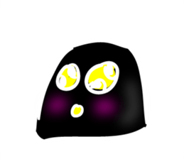 Cincau the black jelly sticker #6724077