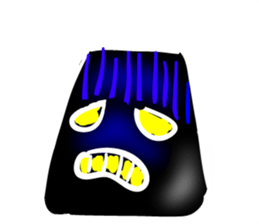 Cincau the black jelly sticker #6724078