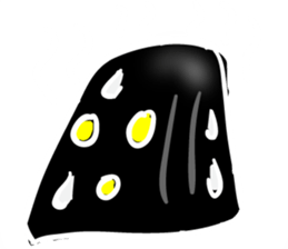 Cincau the black jelly sticker #6724080