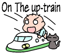 Baby and Cat EnglishVer. sticker #6724248