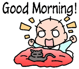Baby and Cat EnglishVer. sticker #6724279