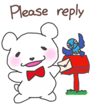 GENTLE BEAR GEEBEE sticker #6724441