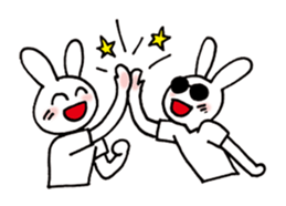Rock'n Beat Bunny vol.2 sticker #6724485