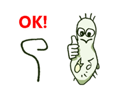 Paramecium w/ Chinese-Character ENG ver. sticker #6724835