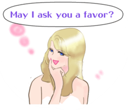 Beautiful and elegant mermaid 2 English sticker #6724949