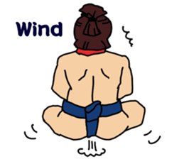 Shake challenges sumo sticker #6724996