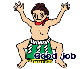 Shake challenges sumo sticker #6725005