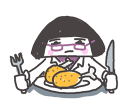 Onigiri boss sticker #6725529
