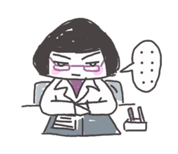 Onigiri boss sticker #6725563