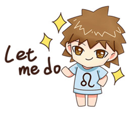 Kindergarten Of Constellation(Leo) sticker #6725731