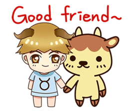 Kindergarten Of Constellation(Taurus) sticker #6725852