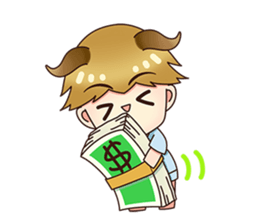 Kindergarten Of Constellation(Taurus) sticker #6725855