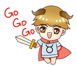 Kindergarten Of Constellation(Taurus) sticker #6725858