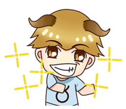 Kindergarten Of Constellation(Taurus) sticker #6725879