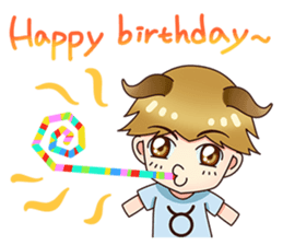 Kindergarten Of Constellation(Taurus) sticker #6725884