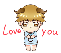 Kindergarten Of Constellation(Taurus) sticker #6725887