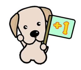 Labrador Bi I sticker #6725992