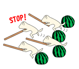 Dog Vs. Cat sticker #6726175