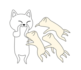 Dog Vs. Cat sticker #6726187