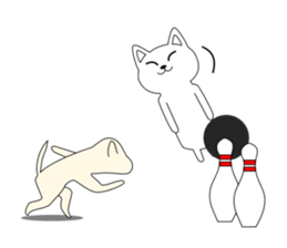 Dog Vs. Cat sticker #6726196