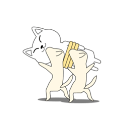 Dog Vs. Cat sticker #6726197