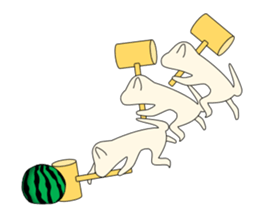 Dog Vs. Cat sticker #6726205