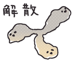 aquatic microorganism 2 sticker #6726241