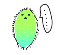 aquatic microorganism sticker #6726397
