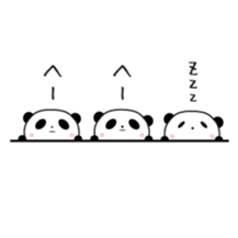 panda of ayuco sticker #6726585