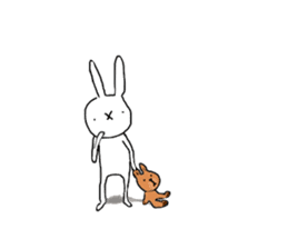 emotional rabbits2 sticker #6726819