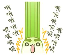 Uncle Ro-Big radish 5 sticker #6726884