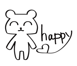 polar bear? sticker #6727407