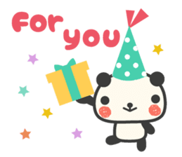 More Congratulations Panda sticker #6727413