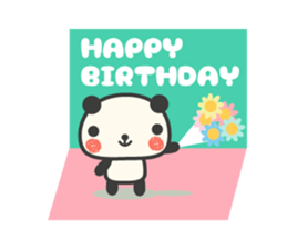 More Congratulations Panda sticker #6727415