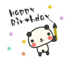 More Congratulations Panda sticker #6727419