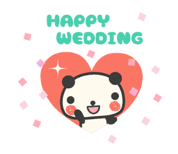 More Congratulations Panda sticker #6727433