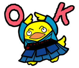 Samurai Chick 2 sticker #6727513