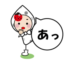 Notes sticker of droplets Character sticker #6727608