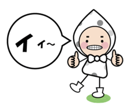 Notes sticker of droplets Character sticker #6727609