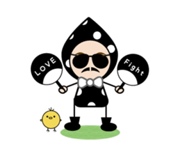 Notes sticker of droplets Character sticker #6727626