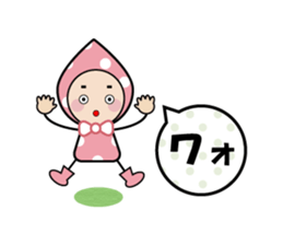 Notes sticker of droplets Character sticker #6727645