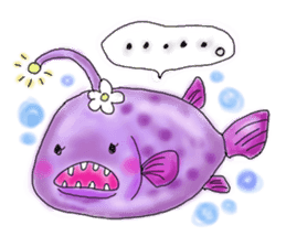 Heart  warming by the sea creatures sticker #6727905